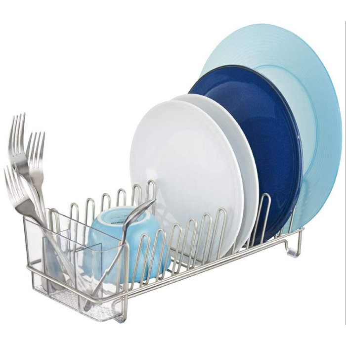 wisdomfurnitureco Compact Kitchen Countertop, Sink Dish Drying Rack And ...